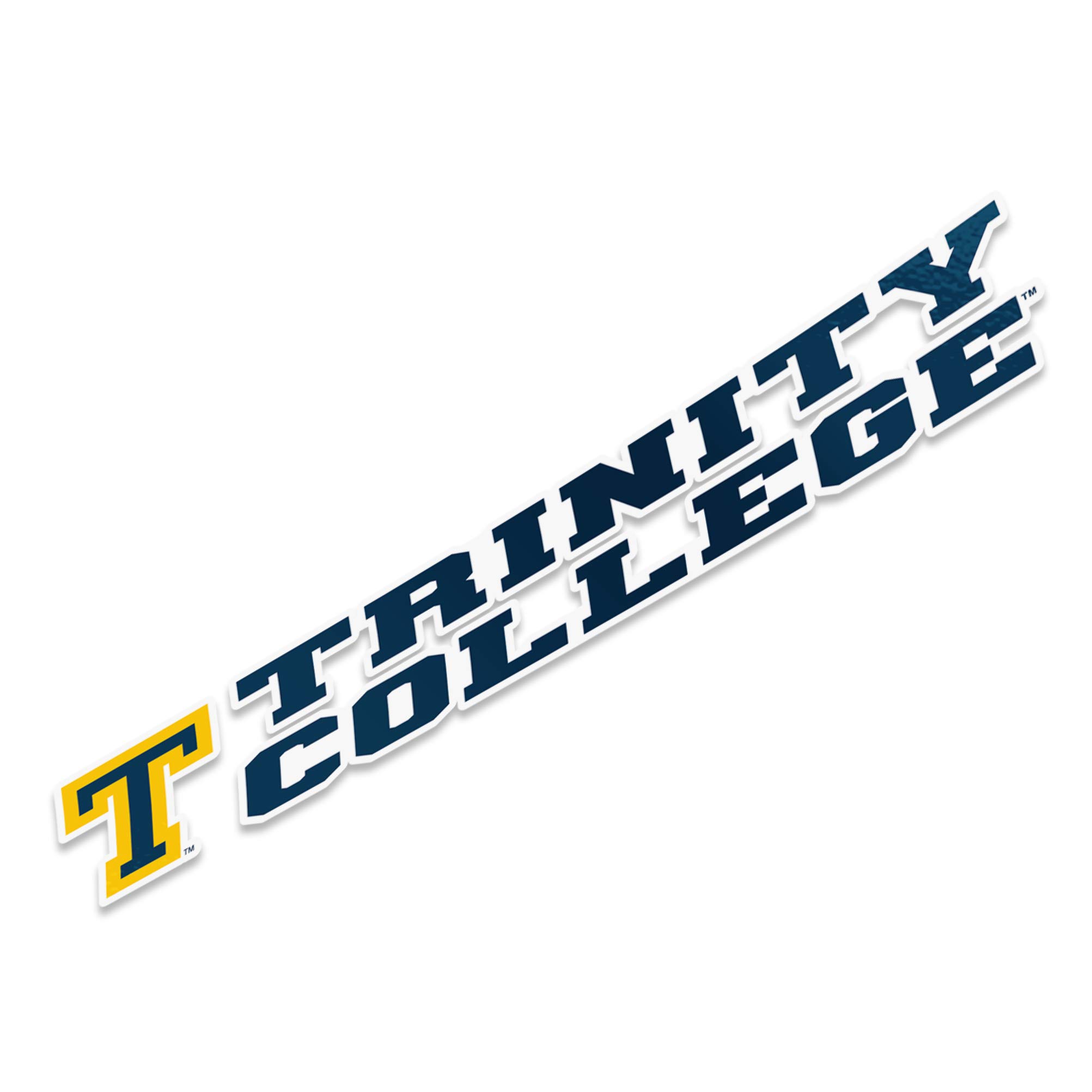 Buy Trinity College Bantams Name Logo Vinyl Decal Laptop Water Bottle Car Scrapbook (8 Inch