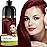 Herbishh Hair Color Shampoo (Grape Red) - Magic Hair Dye for Gray Hair - Ammonia-Free, 3-in-1 Shampoo Conditioner - Lasts 2-3 Weeks, 500 ml
