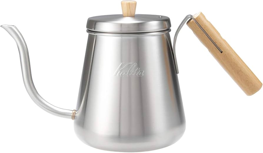 Kalita 電気ケトル ステンレス製 木製ハンドル