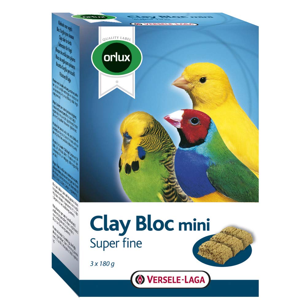 Nobby Miniblock aus Ton Multicolore 3x180 g