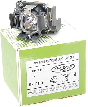 Alda PQ-Premium Lampada proiettore compatibile con LMP-C190 per SONY CX61 CX63 CX80 CX85 CX86 VPL CX61 VPL CX63 VPL CX80 VPL CX85 VPL CX86 Proiettori lampada con modulo Alda PQ-Premium Lampada proiettore compatibile con LMP-C190 per SONY CX61 CX63 CX80 CX85 CX86 VPL CX61 VPL CX63 VPL CX80 VPL CX85 VPL CX86 Proiettori lampada con modulo