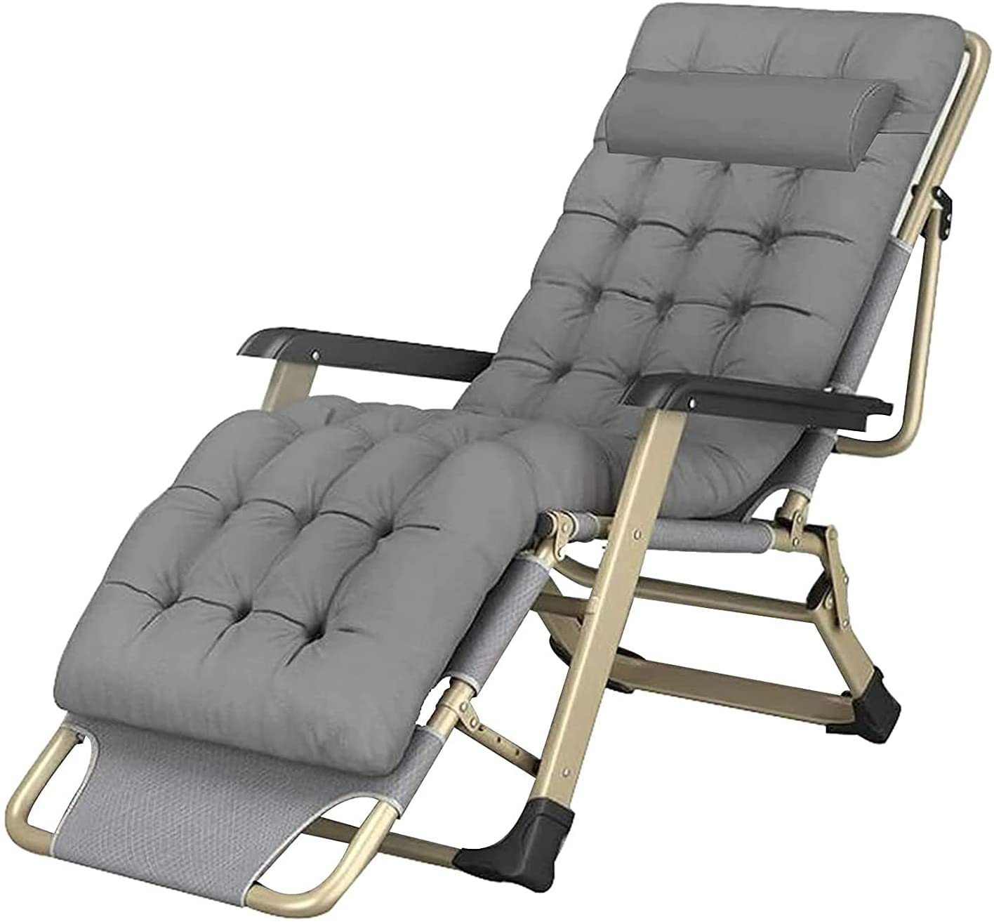 Chaise longue pliable et réglable pour vos moments de détente au jardin ou à la plage