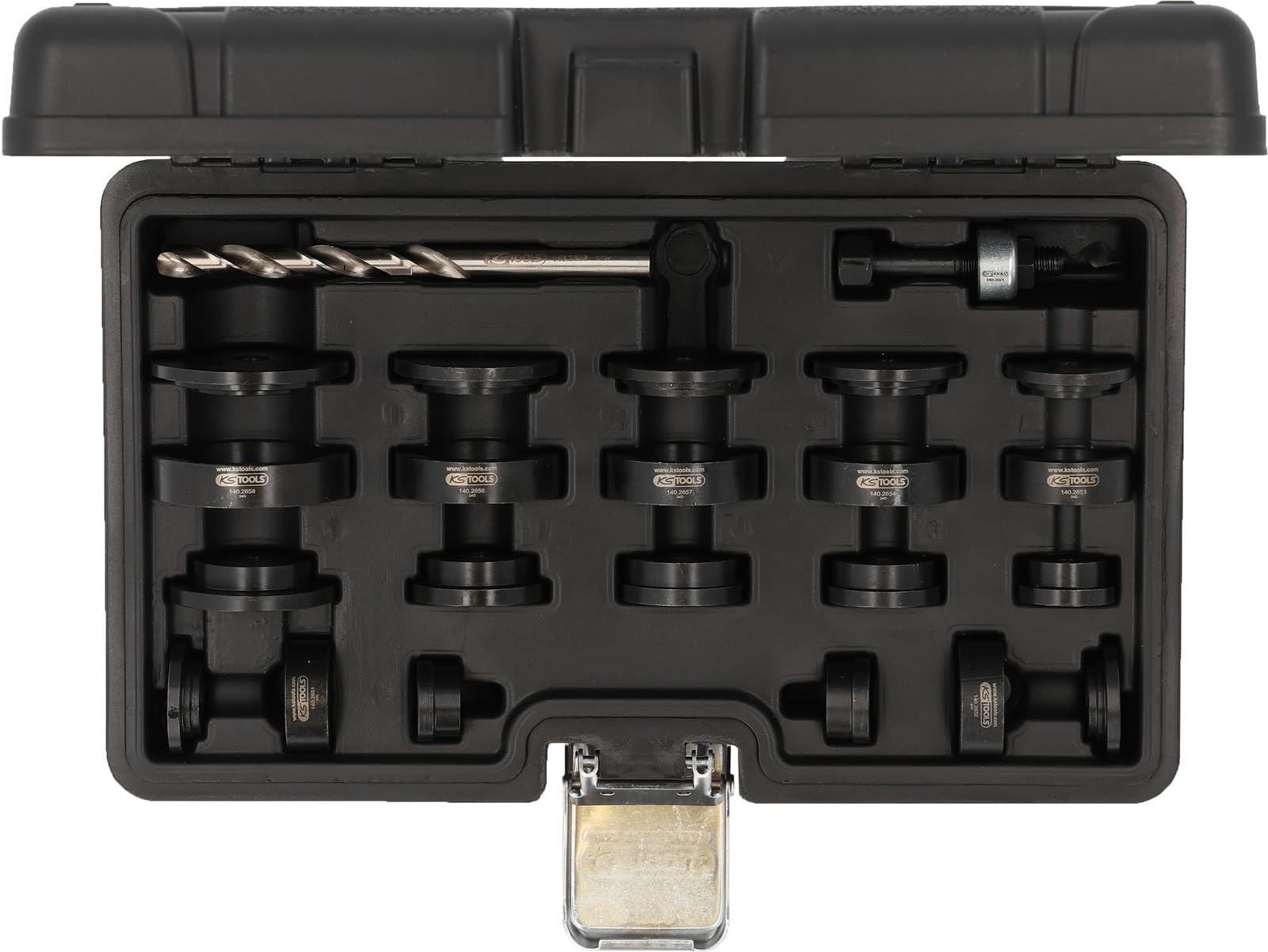 KS Tools 140.2650 Lochstanzen-Satz für PDC-Sensoren, 23-tlg