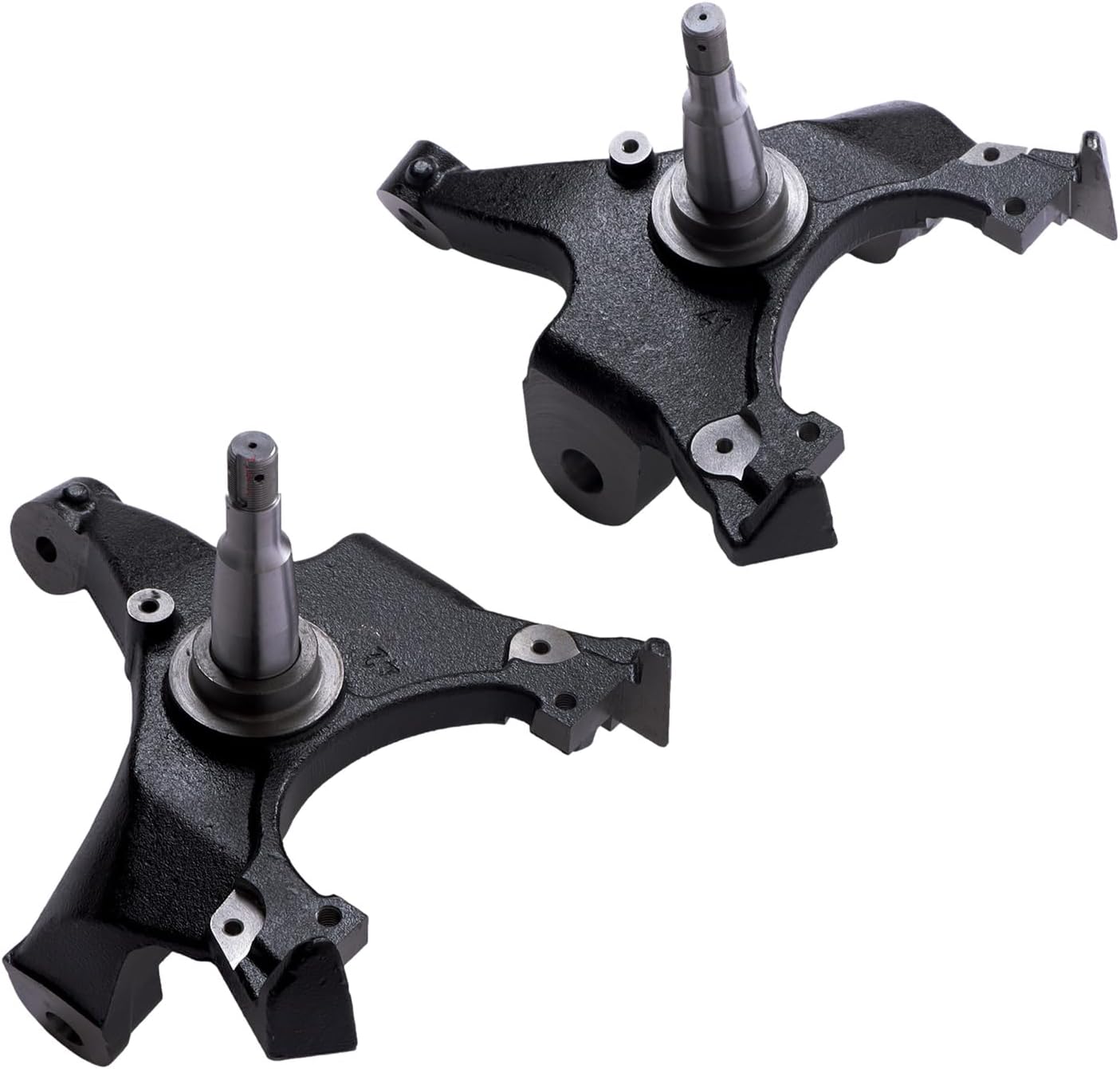 labwork 2 inch Drop Spindles Replacement for GMC Sierra C1500 1/2 Ton Extended Cab 1988-1998 Replacement for Chevy Silverado C2500 3/4 Ton All Cabs 6 Lug 1988-1998