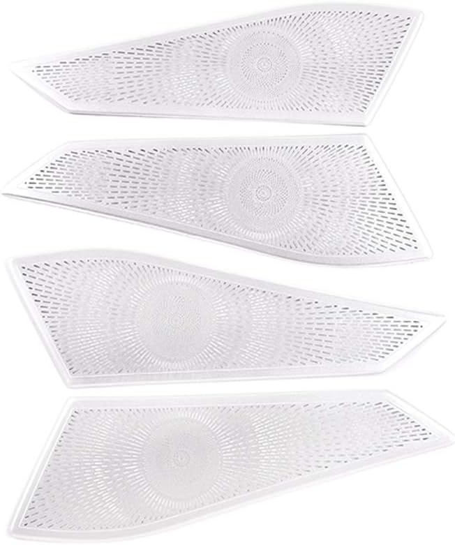 Aluminum Alloy Car Styling Inner Door Speaker Cover Trim Sticker for BMW X5 G05 2019 X7 G07 2019 2020 Auto Accessories