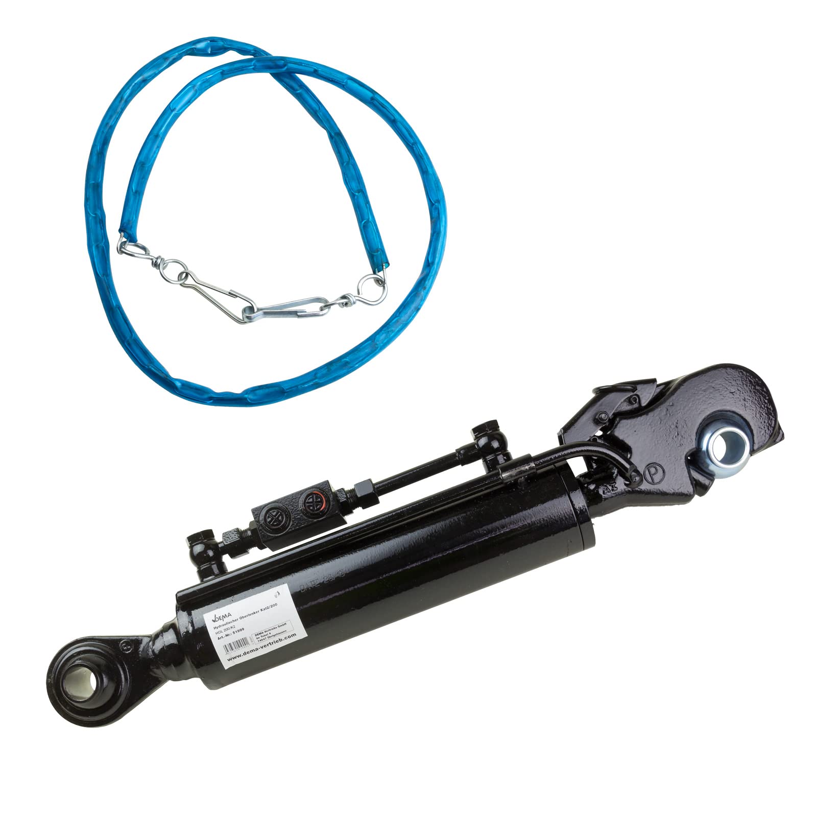 Hydraulischer Oberlenker mit Fanghaken 735 Kat 2