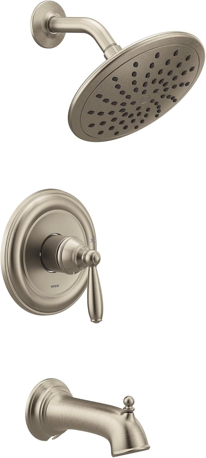 Moen UT2253EPORB Brantford M-CORE 2-Series 1-Handle Tub and Shower Trim Kit, Valve Required, Oil Rubbed Bronze