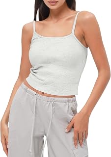 LOPILY Camisas Negras Mujer Manga Larga Suspender Simple and Exquisite Design