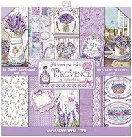 Vista 1 de STAMPERIA INTERNATIONAL, KFT PAPER PAD 8X8 10PK PROVENCE, 20.3 x 20.3 (8" x 8"), multicolor