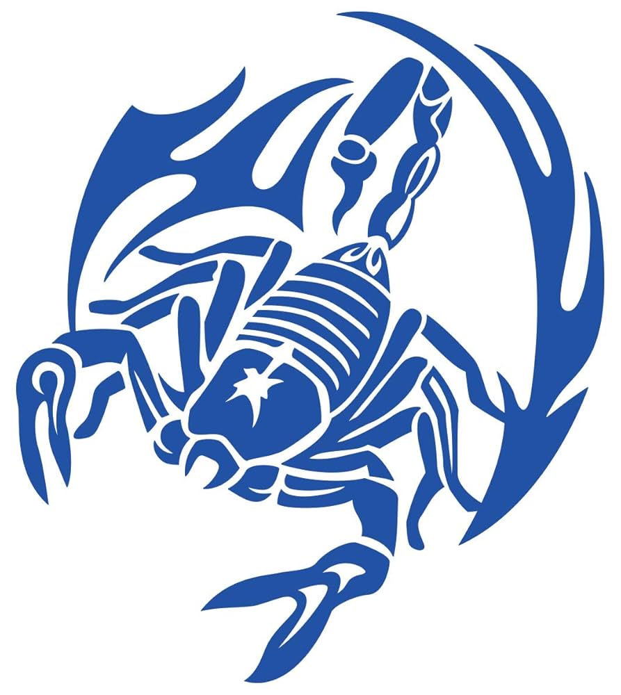 YUI　青塗装&スコーピオンステッカー YUI 青塗装&スコーピオンステッカー YUI 青塗装&スコーピオン