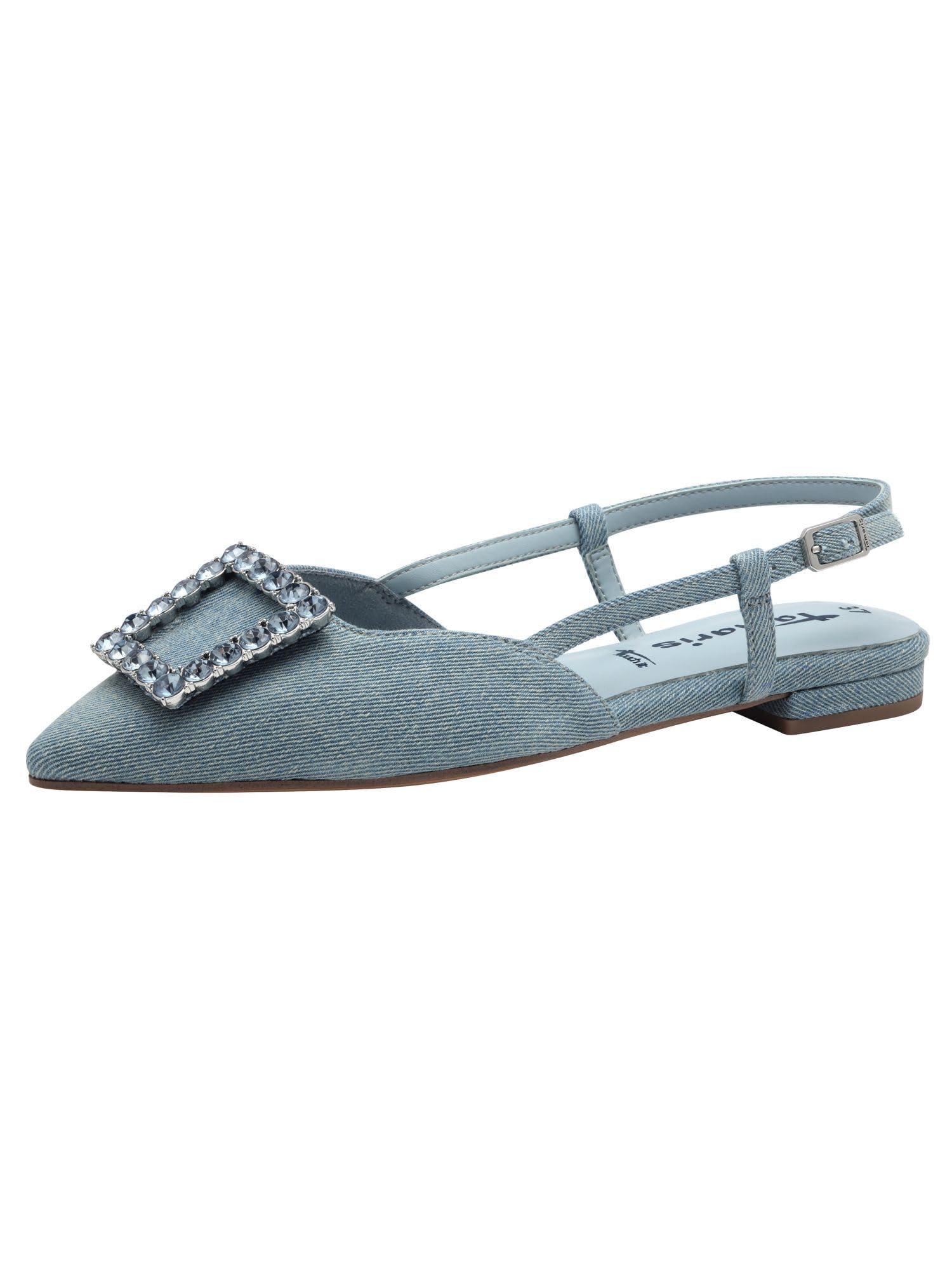 Tamaris Sling Women's Vegan Elegant, blue, 5 UK