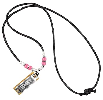 Amazon | HOHNER ホーナー ミニハーモニカネックレス ピンク