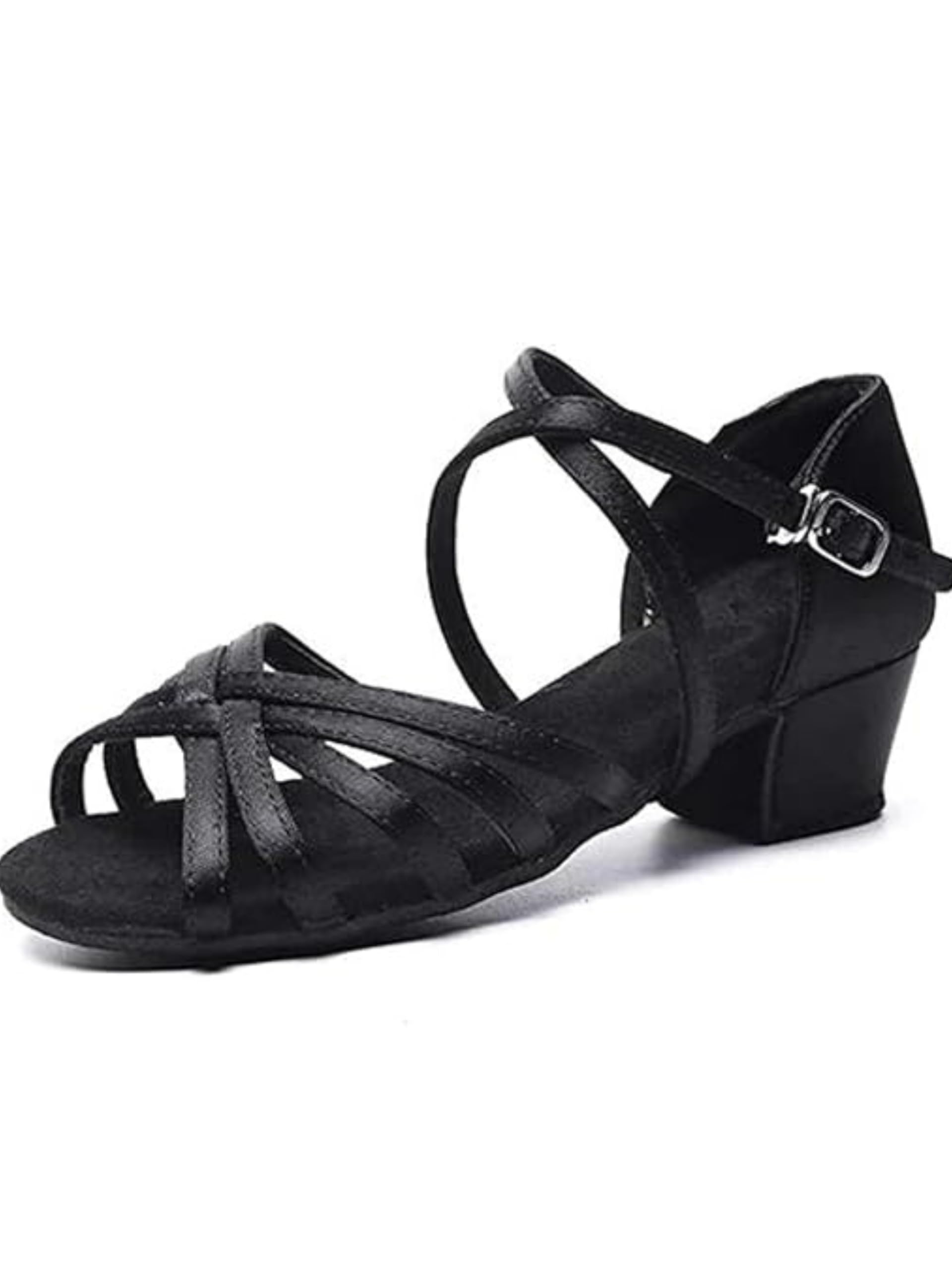 ikaanya Women Latin Dance Shoes Sandals for Salsa, Tango, Ballroom Performance or Practice-picture-23