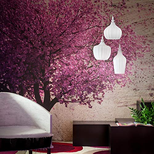 Lampadaire moderne en verre blanc E27 LED pour un éclairage doux - 2