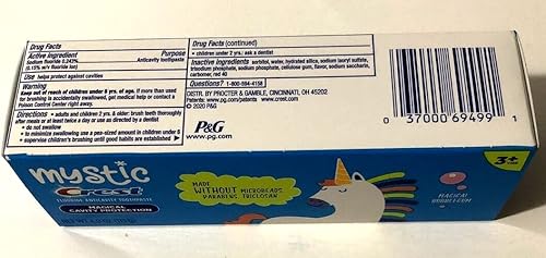 Miniatura 4 de Crest Mystic Kid - Pasta de dientes mágica 4 onzas 1 unidad