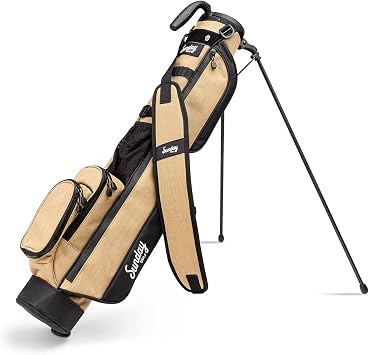 Sunday Golf Loma Bag - Lightweight Bag with Strap and Stand   Easy to Carry Pitch n Putt Golf Bag   Par 3 and Executive Courses, 31 Inches Tall