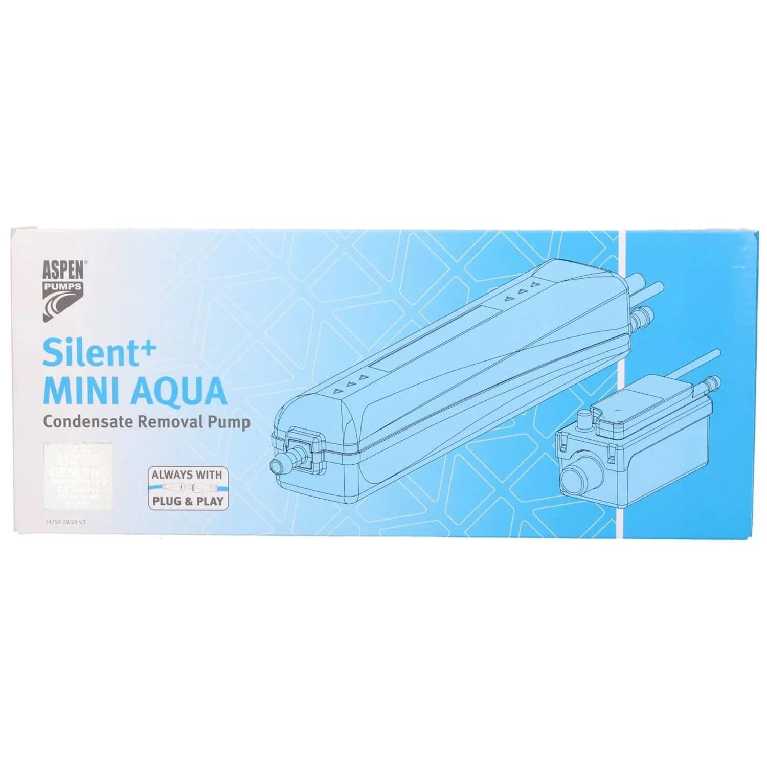 Aspen Pumps FP3420 Pompa Scarico Condensa Silent+ Mini Aqua 5ª Generazione