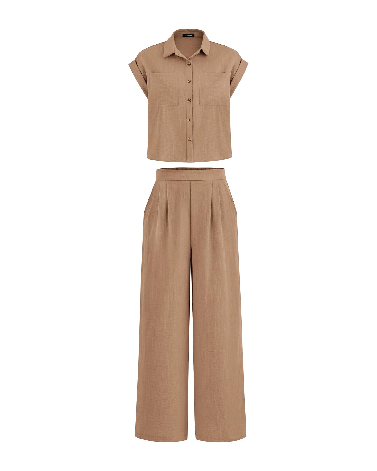 PRETTYGARDEN Womens 2 Piece Sets Summer Outfits Tracksuit