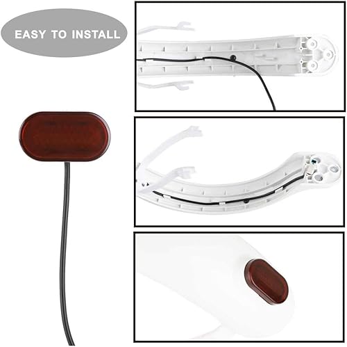 Miniatura 4 de Luz trasera luz de freno luz trasera para m365 scooter eléctrico pieza de repuesto accesorio