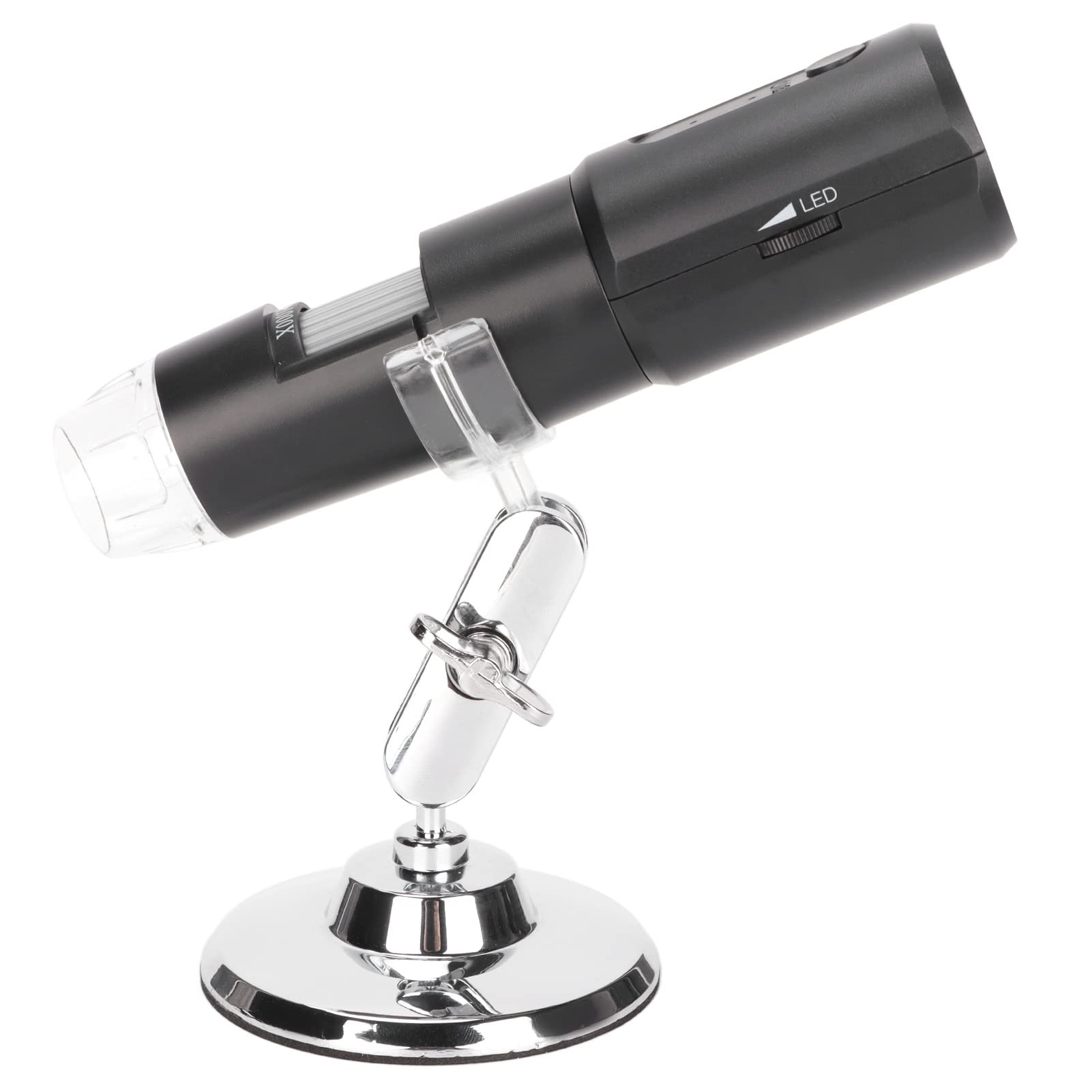 Wireless Digital Microscope, 50X to 1000X Portable Mini WiFi USB Microscope Camera with 8 LED Lights Handheld Microscope for iOS, Smartphone, Tablet, PC