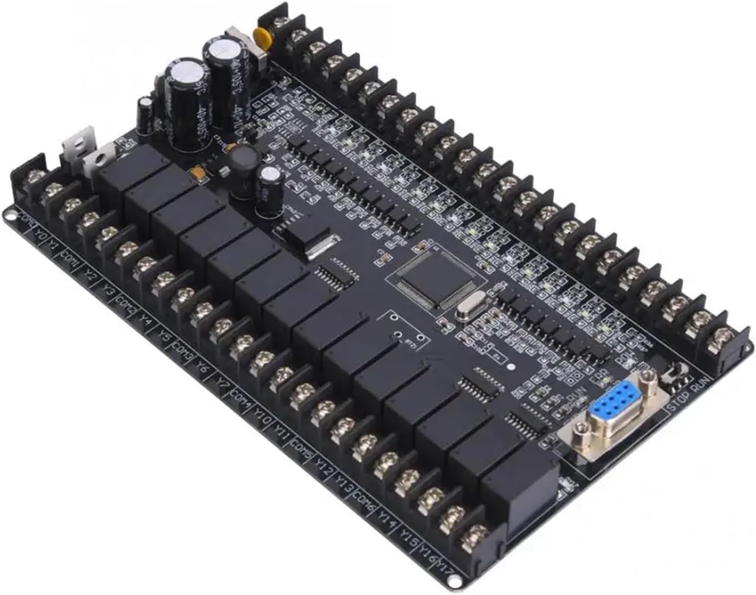 AVIMYA Programmable Logic Controller 32-bit CPU FX1N 32MRT PLC Industrial Control Board for Automatic Control Applications Programmable