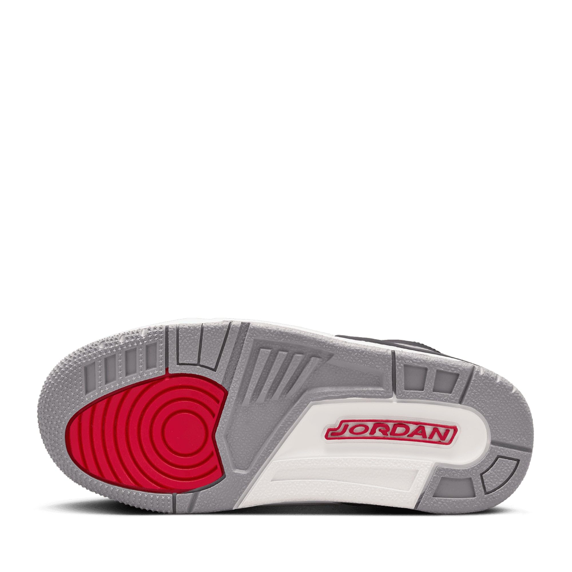 Jordan Little Kid's 3 Retro Black/Fire Red-Cement Grey (DM0966 010)