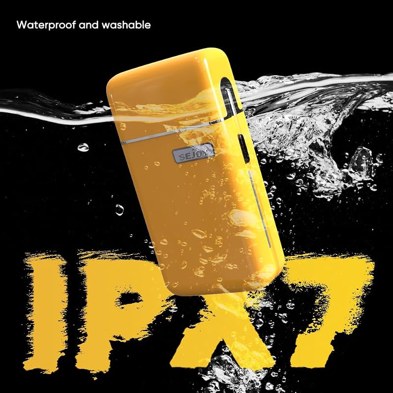 Sejoy Portable elektromos borotva férfiaknak mágneses fejjel, IPX7 vízálló