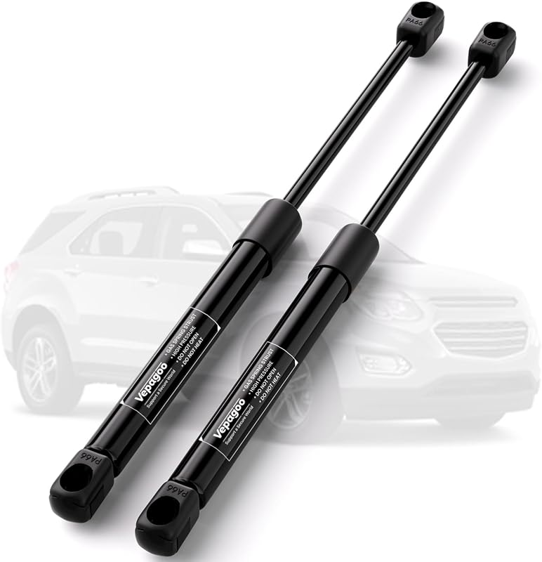 Amortecedores a gás da tampa traseira Vepagoo para Chevrolet Equinox 2010–2017 – Par