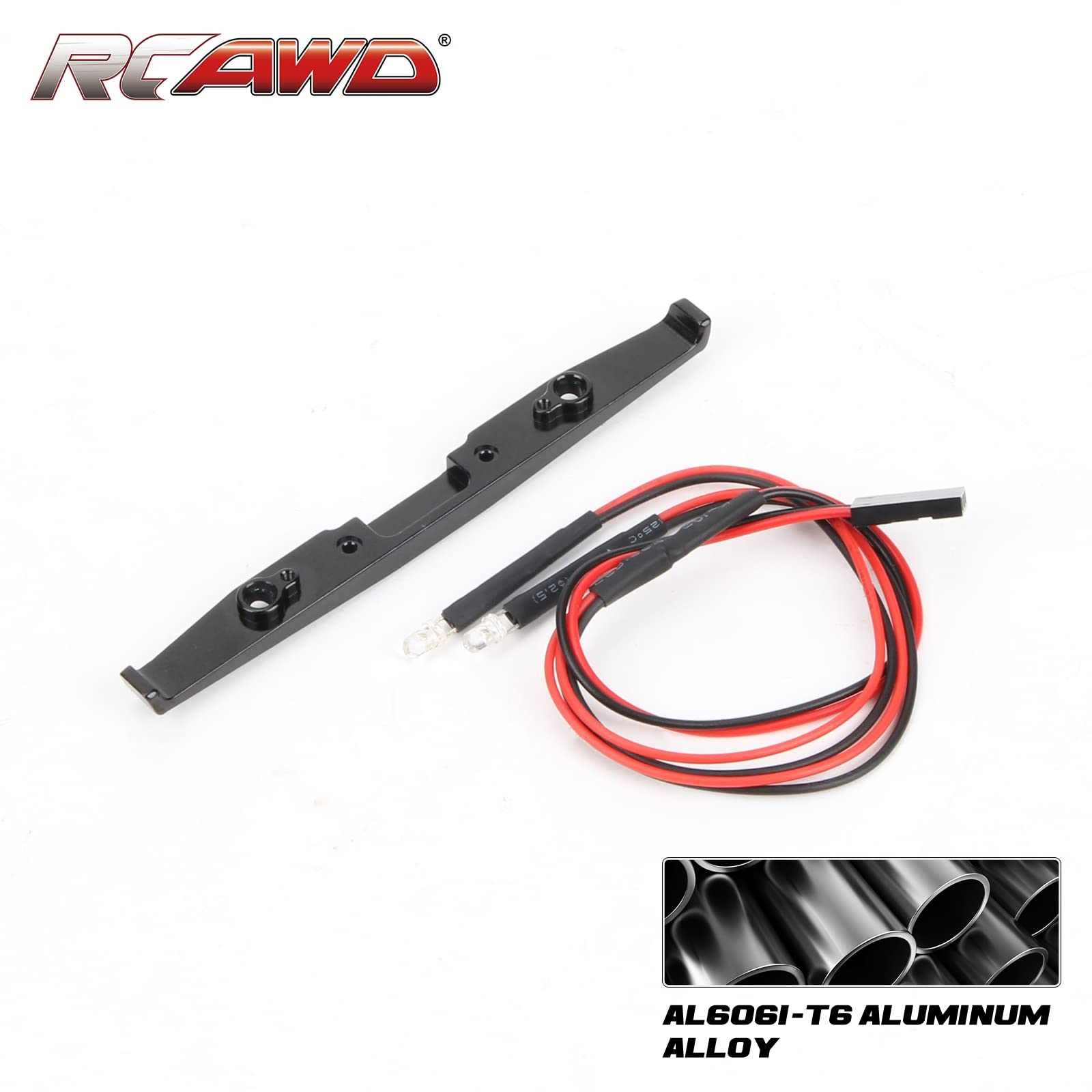 CEN Racing CKD0494 Grey Titanium Bumper Set. F/R for F250 or F450