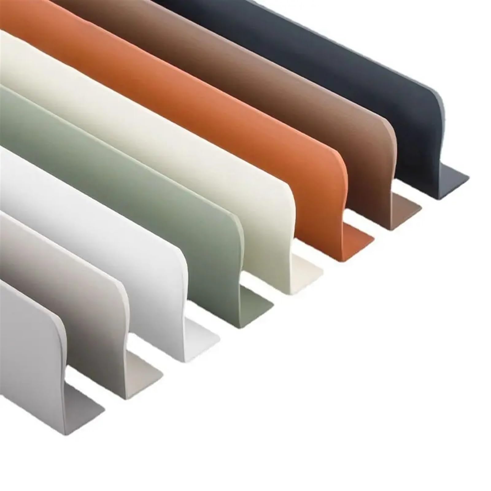 Uchwyty do szuflad, 1 szt. Ukryte okucia meblowe ze stopu aluminium, gałki do szafek i szuflad(Grey 120mm)