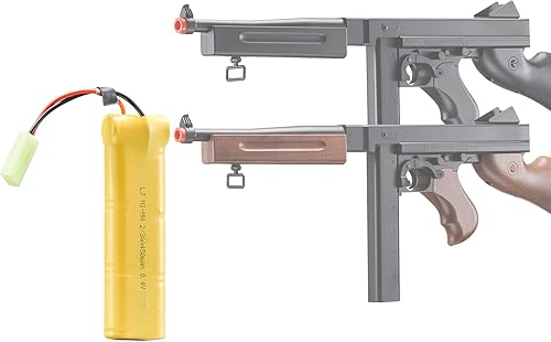 Miniatura 2 de Lancer Tactical Batería de Airsoft 8.4v NiMH 450mAh para Pozo D98 M1A1 WWW2 SMG AEG Airsoft Gun