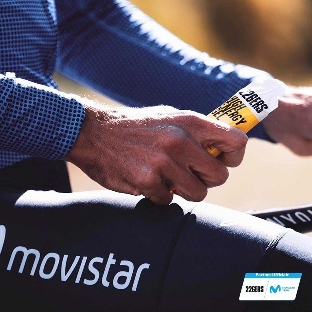 226ERS High Energy Gel | Gel Energético Vegano con Ciclodextrina come Carboidrato, Gel Energetico per Ciclismo e Corsa, Senza doping, Limone - 24 Unità