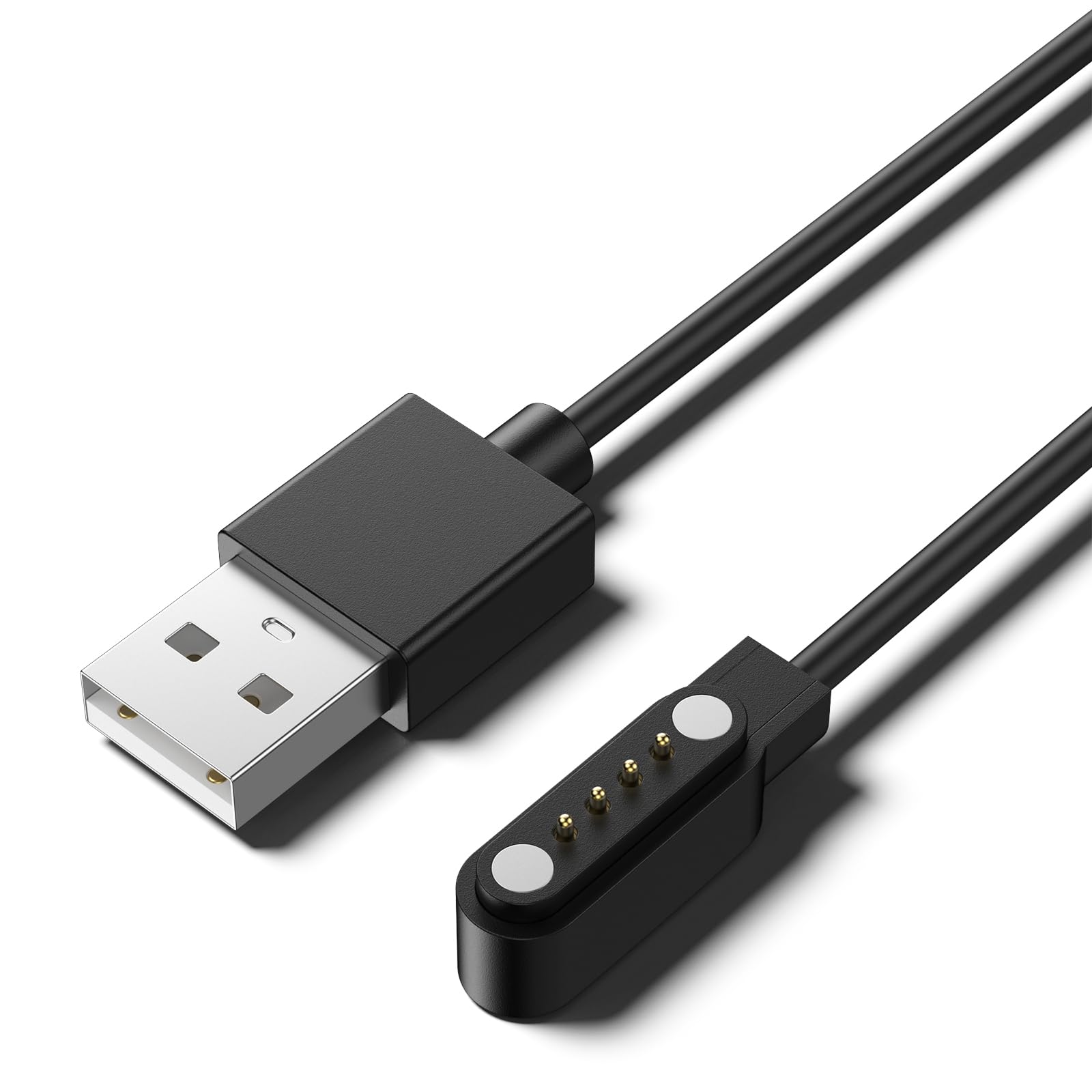 Meliya USB Charger for Dnniakm X7 Pro, SAMVEK/Nilsinn X7, Tevese X16, NANK Runner Pro/2/3/4 Bone Conduction Headphone, 3.3ft Magnetic Replacement Charging Cable