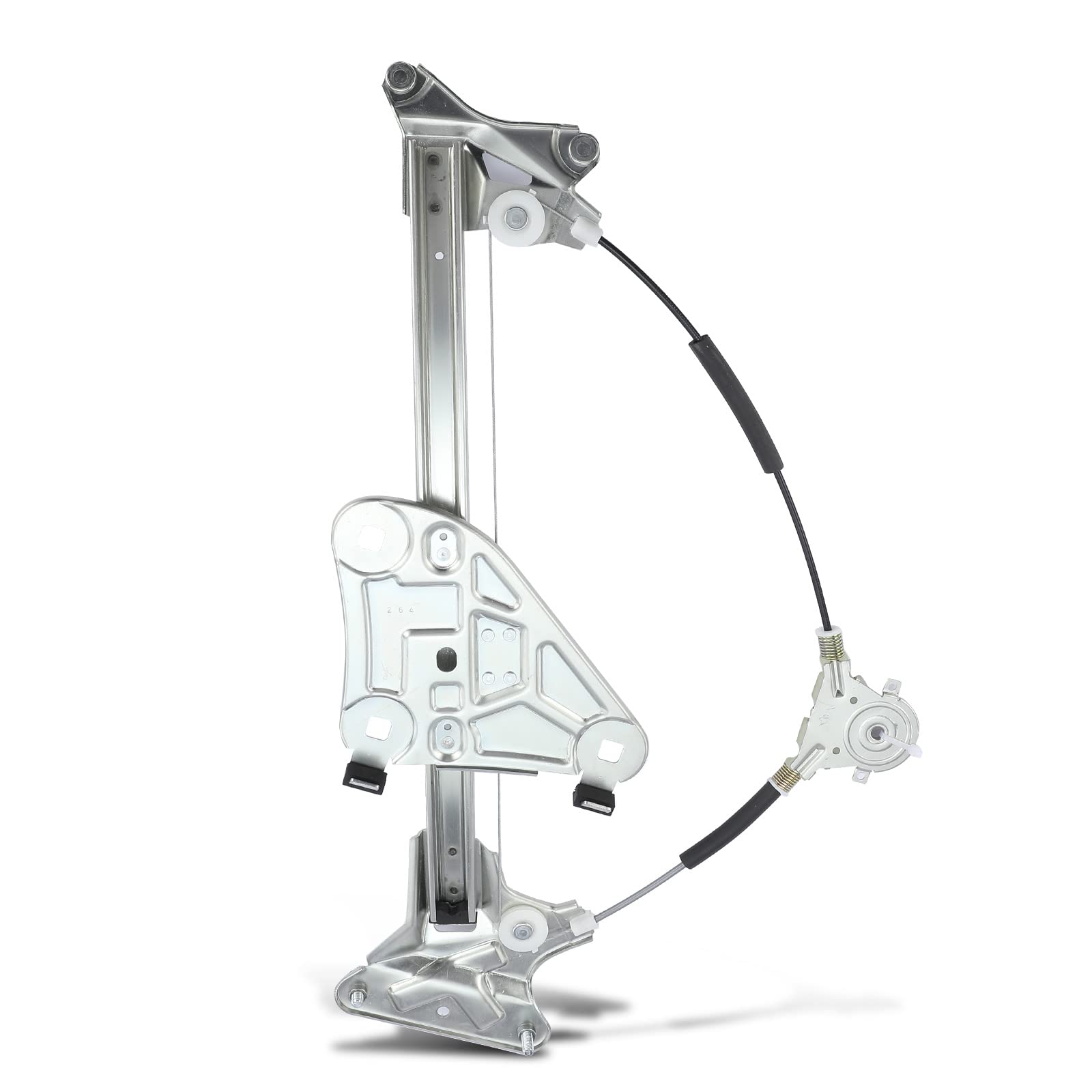 A-Premium Electric Power Window Regulator Without Motor Compatible with Hyundai Tiburon 2003-2008, Front Right Passenger Side, Replace# 824042C000