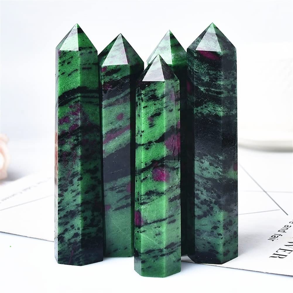 Amazon.co.jp: 天然水晶ポイント石のオベリスクタワー YUCHENYIN