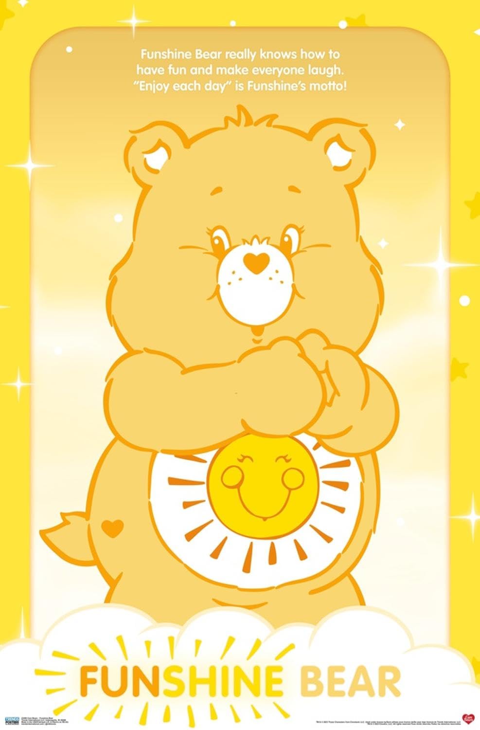 Amazon.co.jp: Trends International Care Bears - Funshine Bear