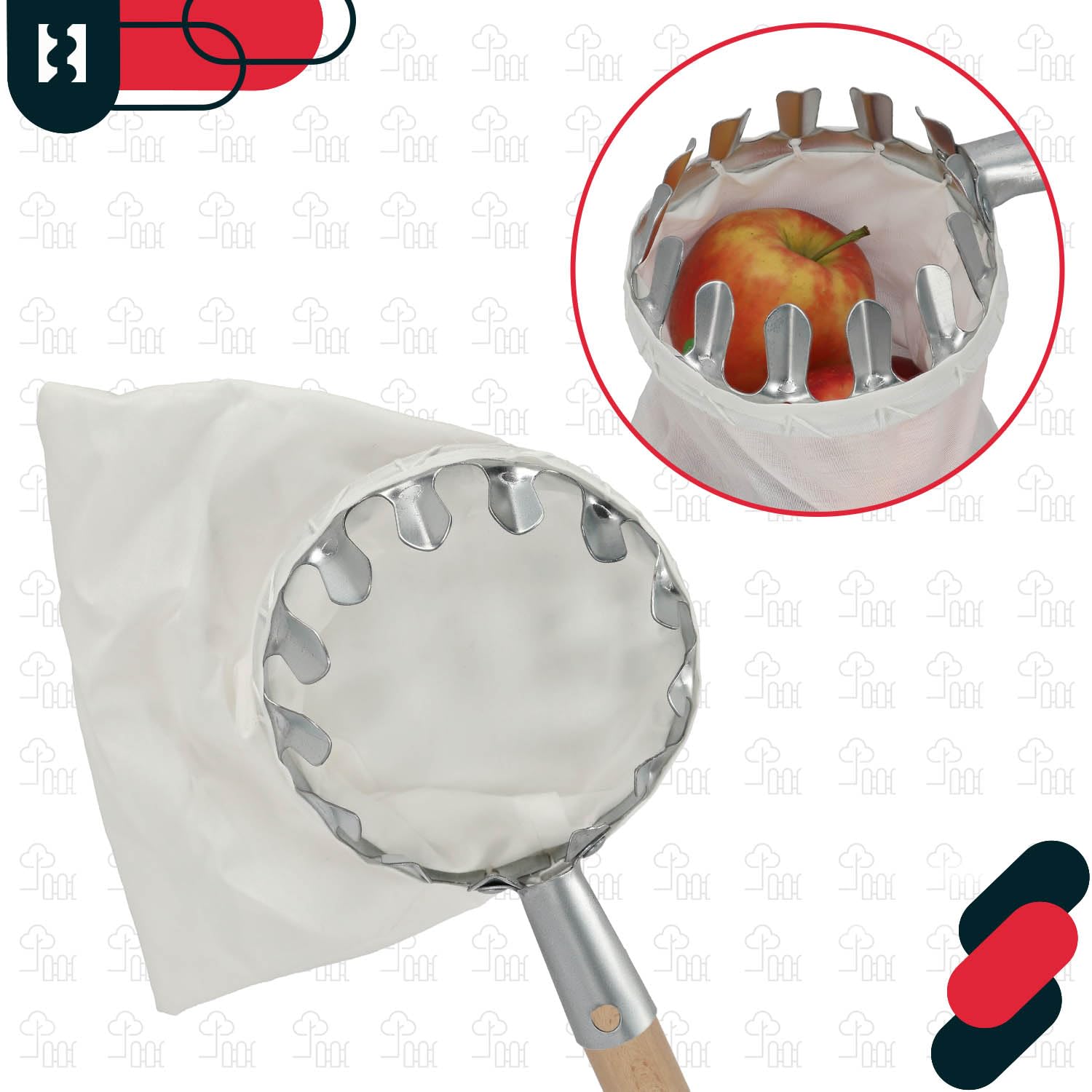 KOTARBAU® Obstpflücker mit 164 cm langem Stiel Erntehelfer
