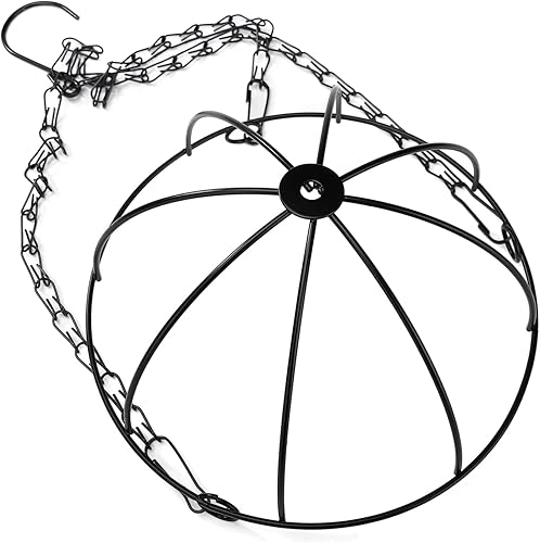 Miniatura 8 de TREETDOBV Cesta colgante de Navidad artificial, flor de seda con centros de mesa de maceta de 12 pulgadas, decorada con flor de pascua y cuerda de