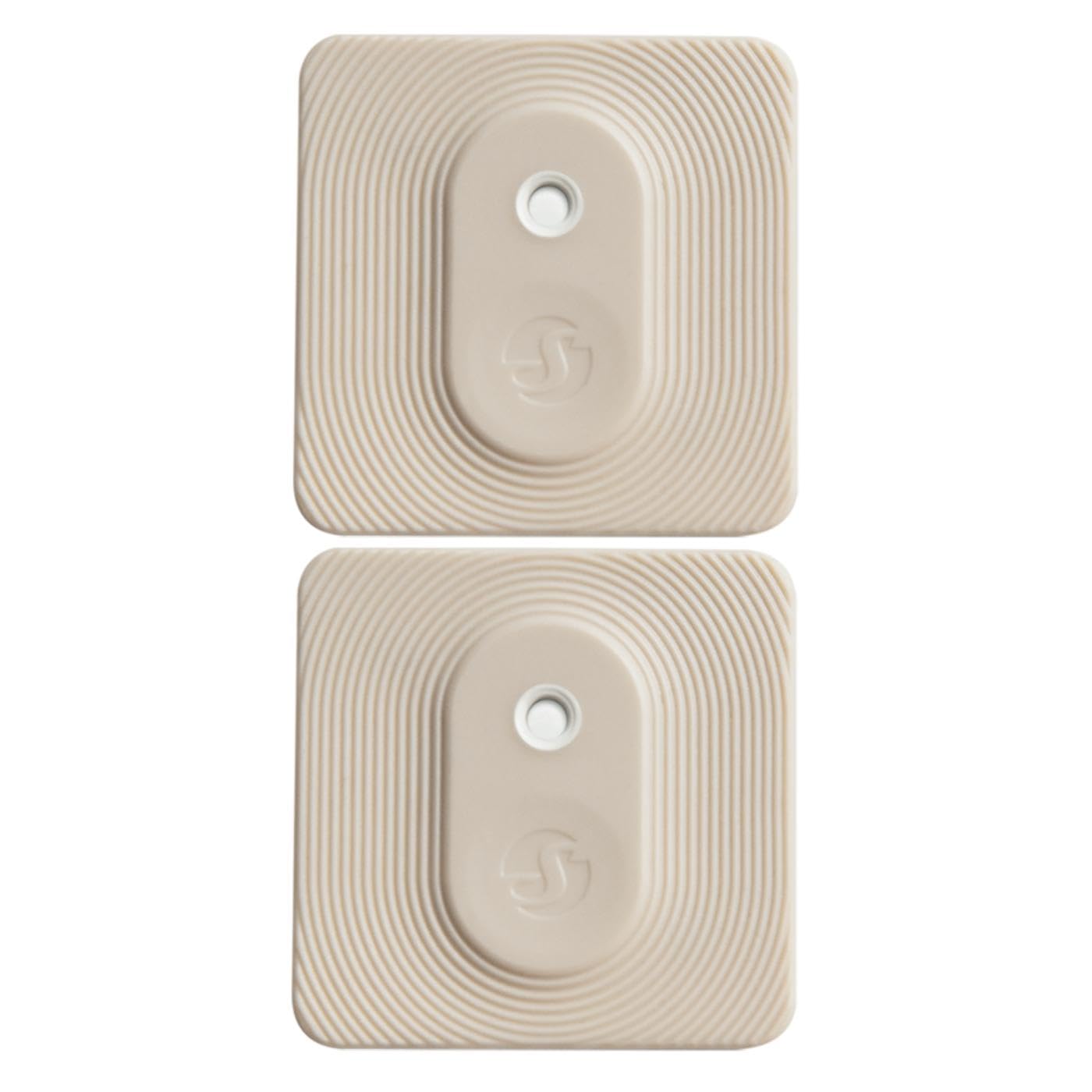 Shelly Shelly Blu H&T Mocha Lot de 2 capteurs de température et d'humidité contrôlés par Bluetooth Protection contre les éclaboussures et la poussière Classe de protection IP54 Application iOS Android