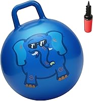 Waliki 18" Blue Hopper Ball for Kids 3-6 - Durable Hippity Hop Jumping Ball, Fun Exercise Toy & Birthday Gift