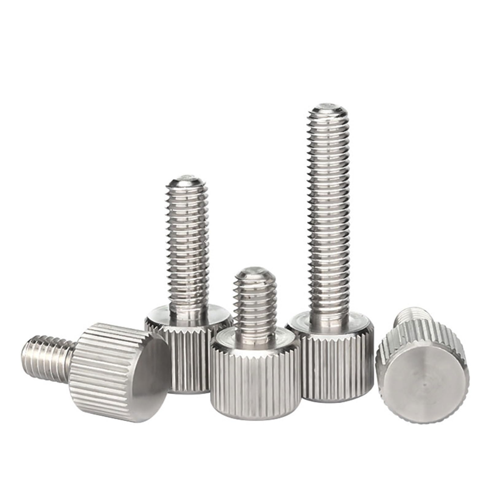 tornillos de alas, Tornillos de mariposa 304, tornillo manual de cabeza moleteada, maquinaria, tornillo de ajuste métrico de herramientas GB835 M2.5, M3, M4, M5, M6, tamaño: M6