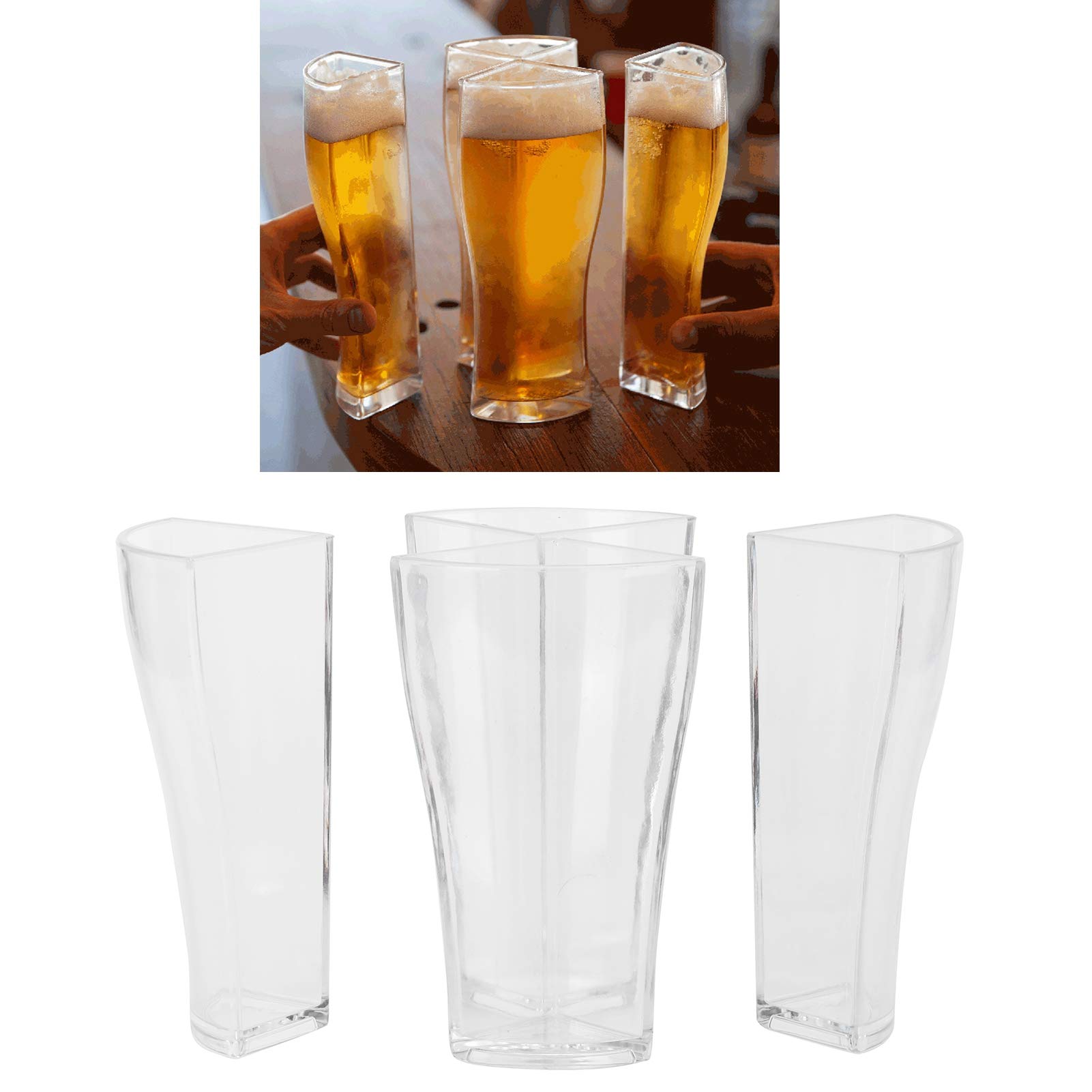 Chope à bière 4 en 1 idéale pour vos fêtes et vacances
