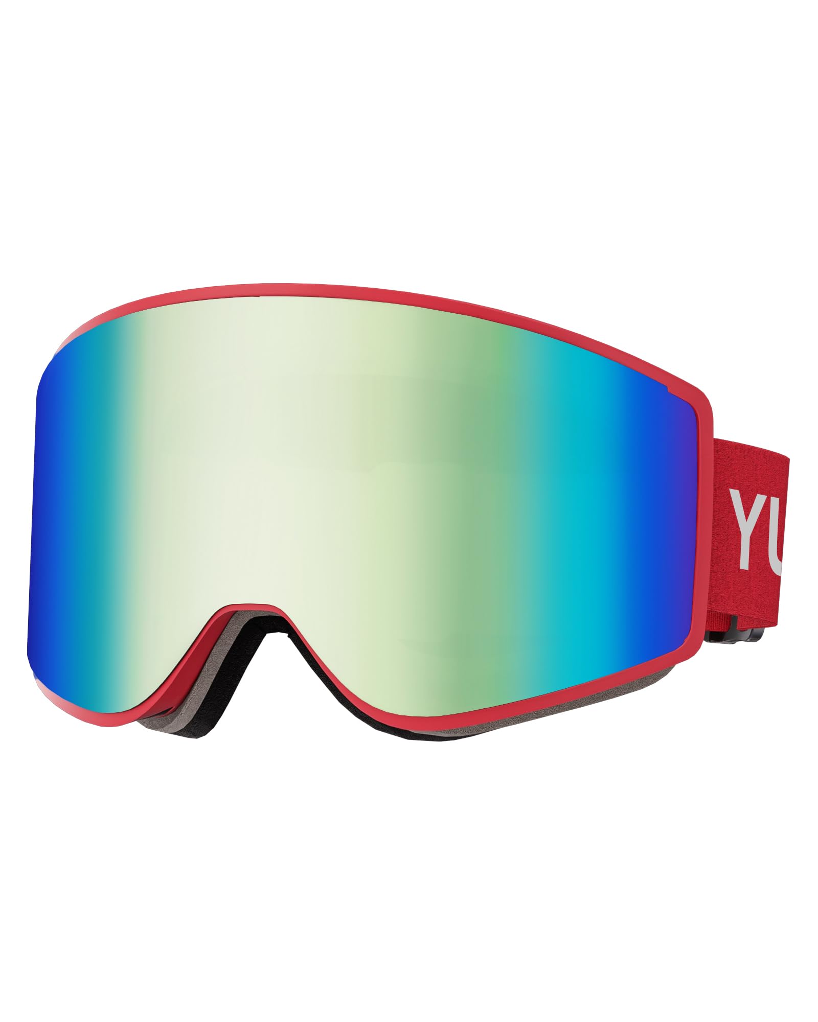 Gogle narciarskie dla dzieci, dwuwarstwowe soczewki, przeciwmgielne i odporne na zarysowania, 100% ochrona przed promieniowaniem UV, gogle snowboardowe dla chłopców i dziewcząt, skutery