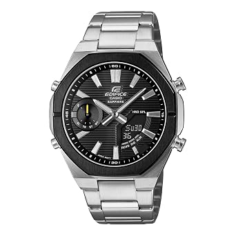 Casio Edifice ECB-S10DB-1ADF Bluetooth Analog-Digital Black Dial Men (ED651)