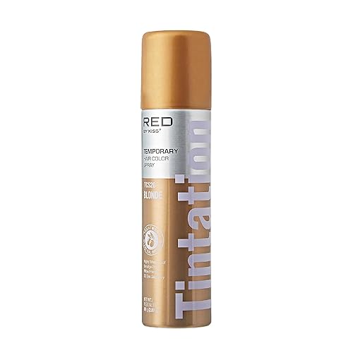 Miniatura 9 de Kiss Tinte en aerosol corrector gris, tinte temporal para el cabello, spray de retoque de raíz, tinte para el cabello, tamaño grande, 6 onzas