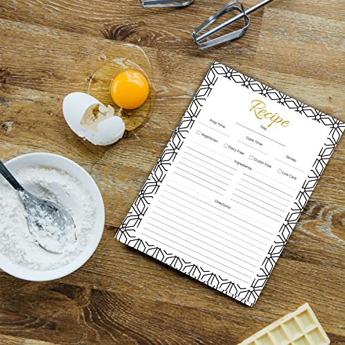 Primis3 11.4 X 11.8 X 2.28 Inch 3 Ring Recipe Binder Kit - Recipe Organizer Binder With 30 Recipe Cards, 30 Recipe Page Protectors, 6 Category Tab Dividers (Cube) #TOP5