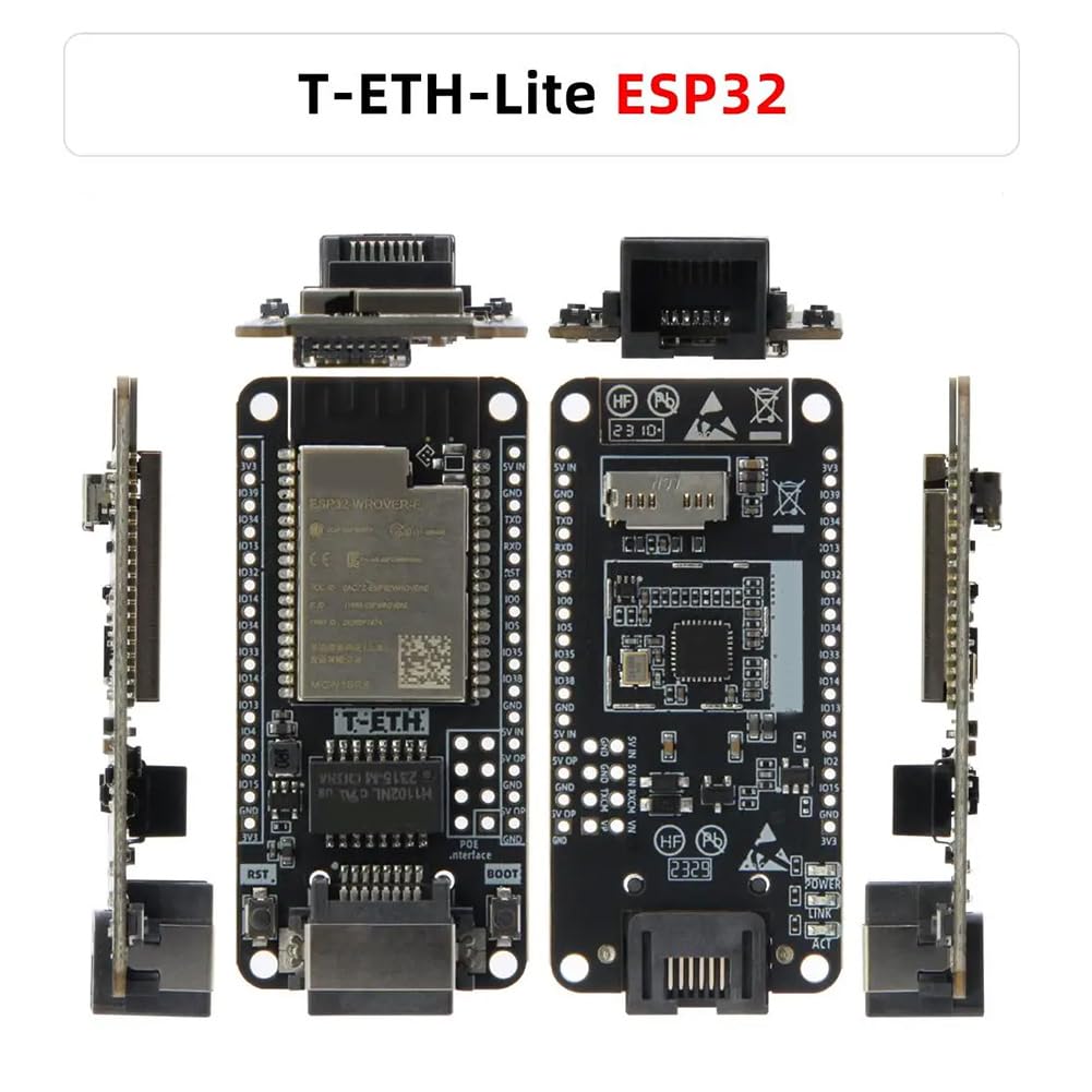Esp32 Wroom WT32-ETH01 ESP32 Development Board - Ethernet & Wi-Fi Bluetooth  Dual-Mode IoT Module Esp32 Dev Board