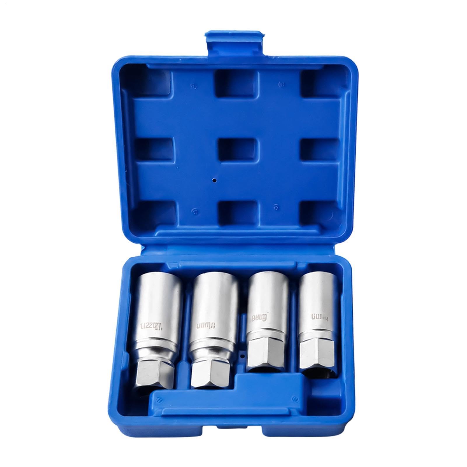 Lot de 4 douilles pour extracteur de vis (6-12 mm, métrique)