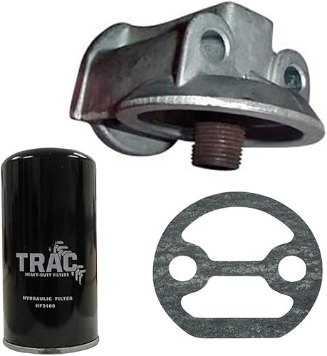 Miniatura 2 de Stevens Lake Parts Un nuevo filtro de aceite giratorio con cabezal y junta para Ford, se adapta a Fordson, se adapta a Massey Ferguson, se adapta a