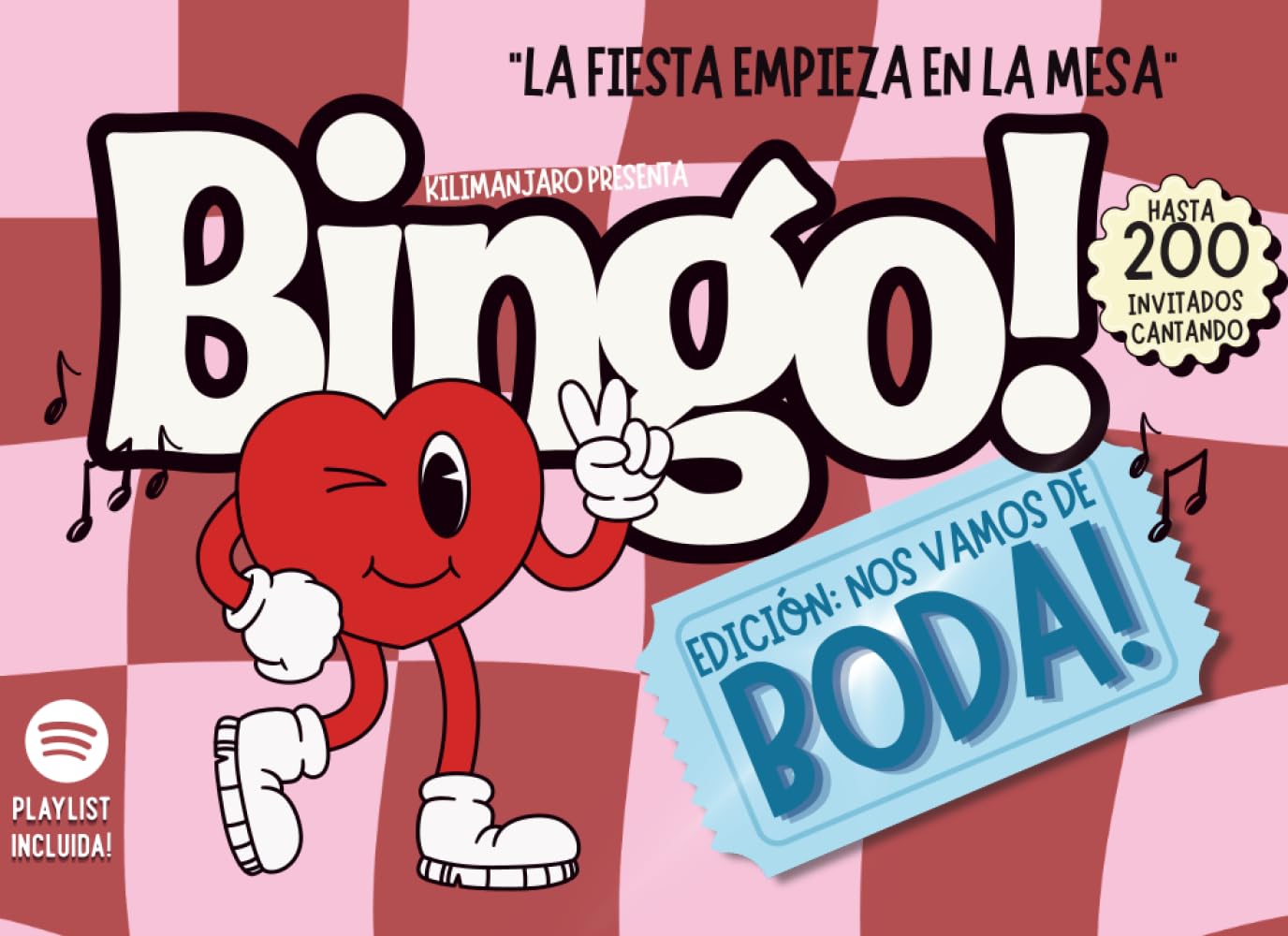 BINGO MUSICAL XXL! EDICIÓN: NOS VAMOS DE BODA!: El juego definitivo para convertir vuestra boda en una fiesta inolvidable | Canciones para todas las ... recuerdos y temazos que todo el mundo cantará